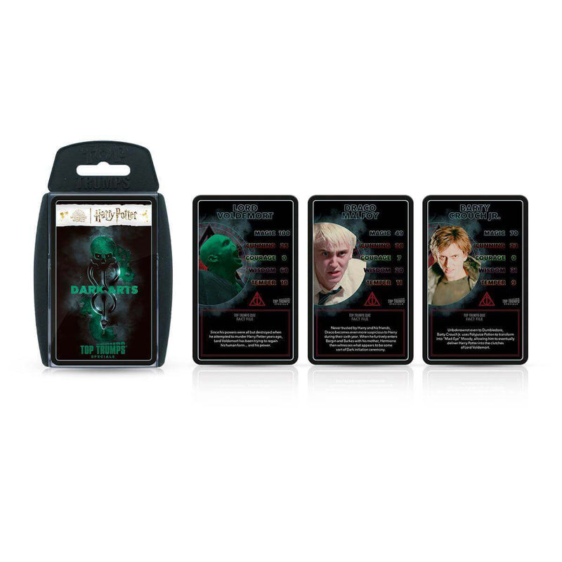 WINNING MOVES HARRY POTTER DARK ARTS TOP TRUMPS CARDS 5036905048767