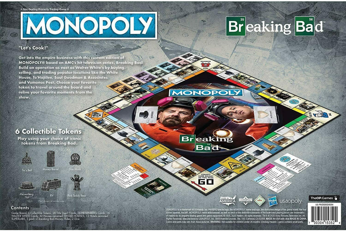 WINNING MOVES MONOPOLY BREAKING BAD EN 5053410005726