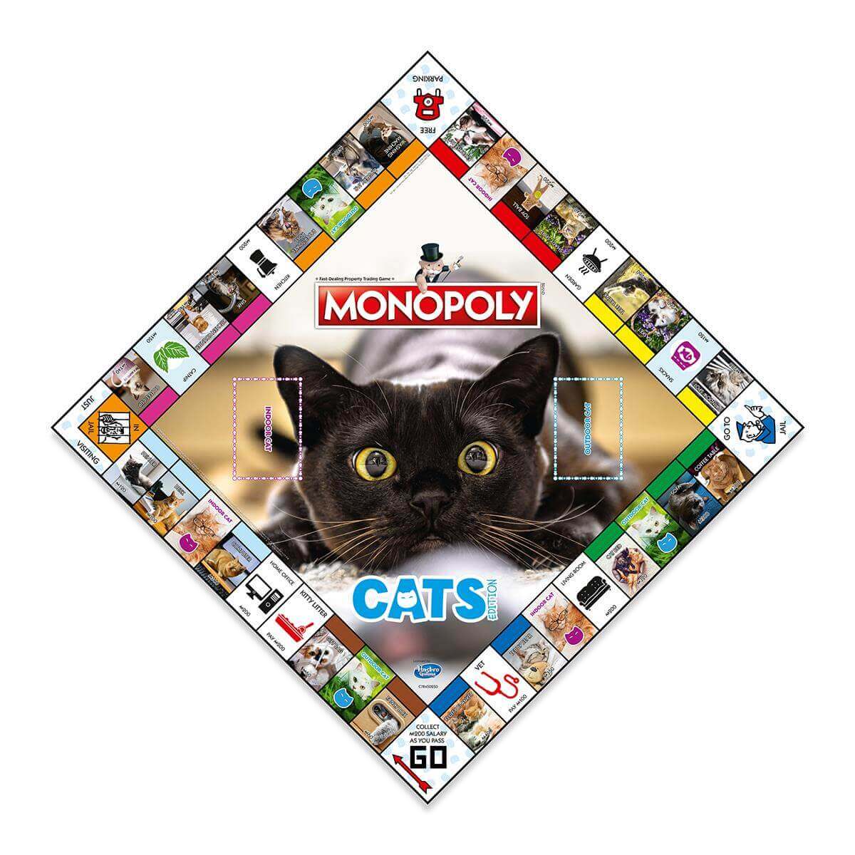 WINNING MOVES MONOPOLY CATS EDITION EN 5036905051309