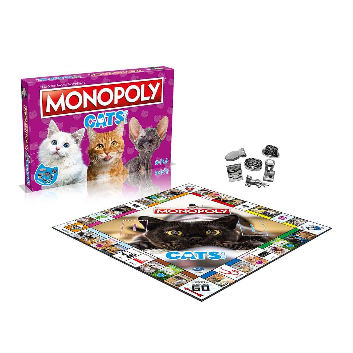 WINNING MOVES MONOPOLY CATS EDITION EN 5036905051309