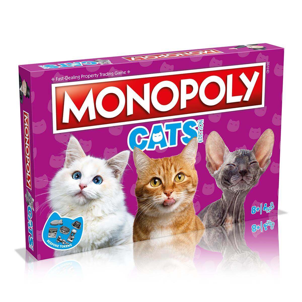 WINNING MOVES MONOPOLY CATS EDITION EN 5036905051309