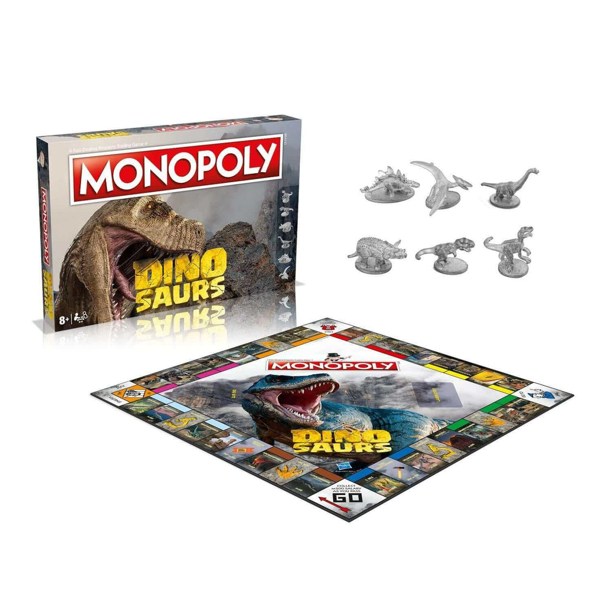 WINNING MOVES MONOPOLY DINOSAURS EN 5053410006334