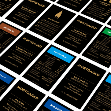 WINNING MOVES MONOPOLY GOLD MEGA 5053410007348