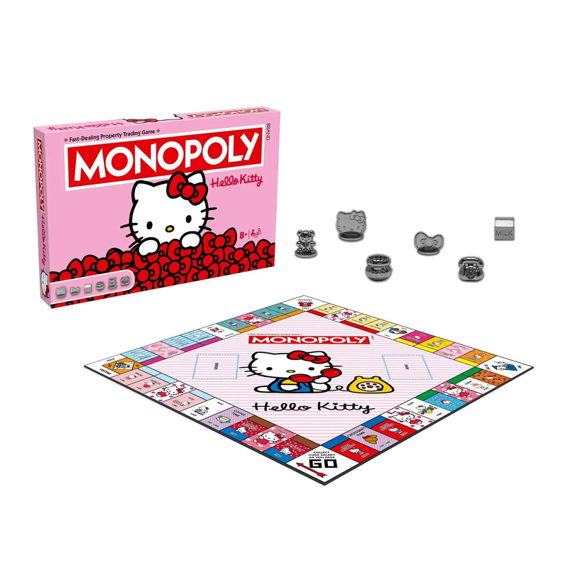 WINNING MOVES MONOPOLY HELLO KITTY EN 5036905058018
