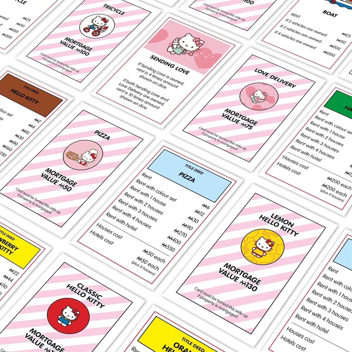 WINNING MOVES MONOPOLY HELLO KITTY EN 5036905058018
