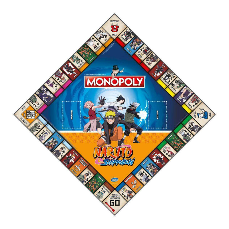 WINNING MOVES MONOPOLY NARUTO EN 5036905038690