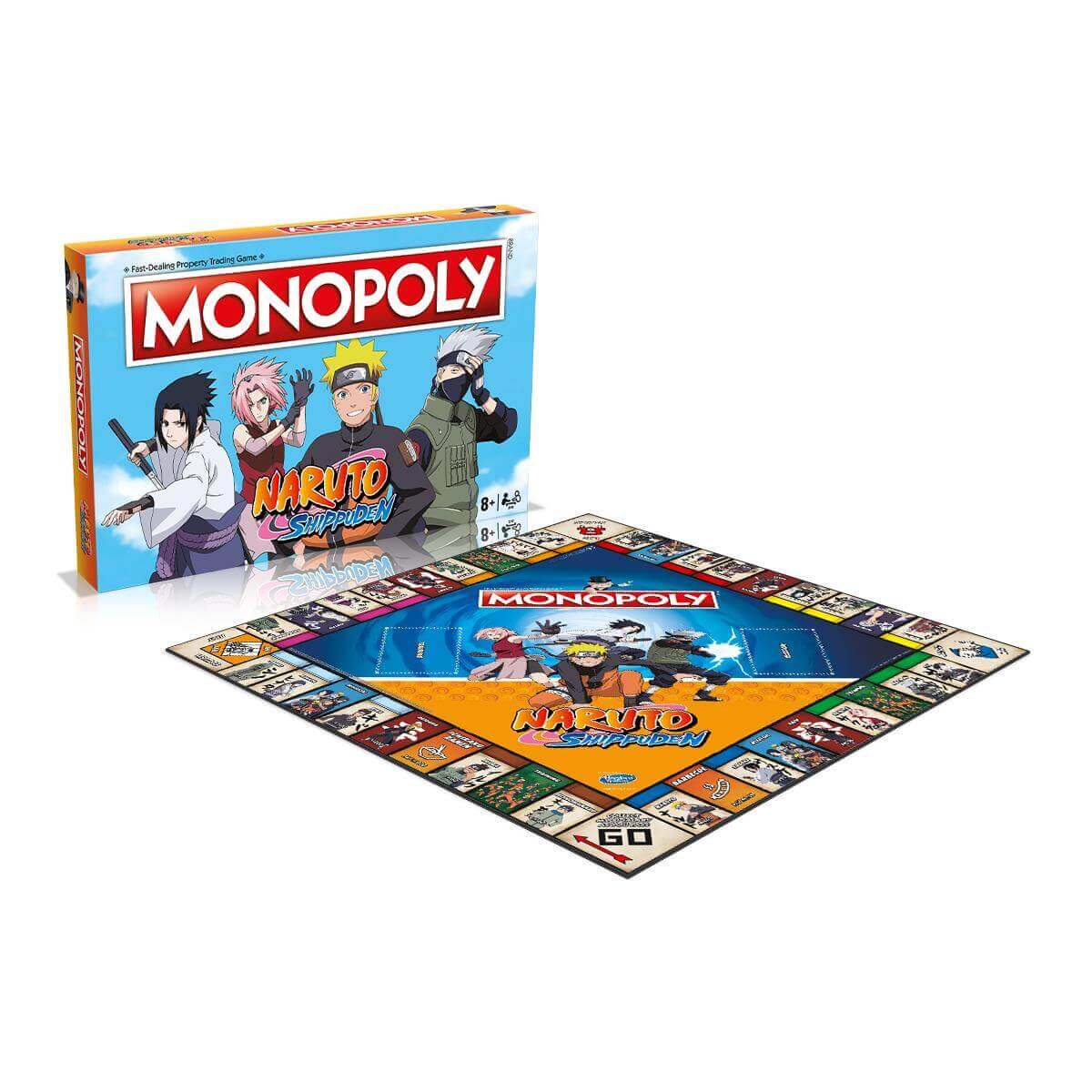 WINNING MOVES MONOPOLY NARUTO EN 5036905038690