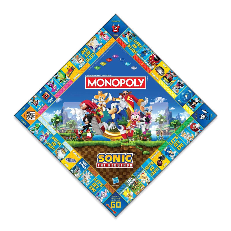 WINNING MOVES MONOPOLY SONIC THE HEDGEHOG EN 5036905056380