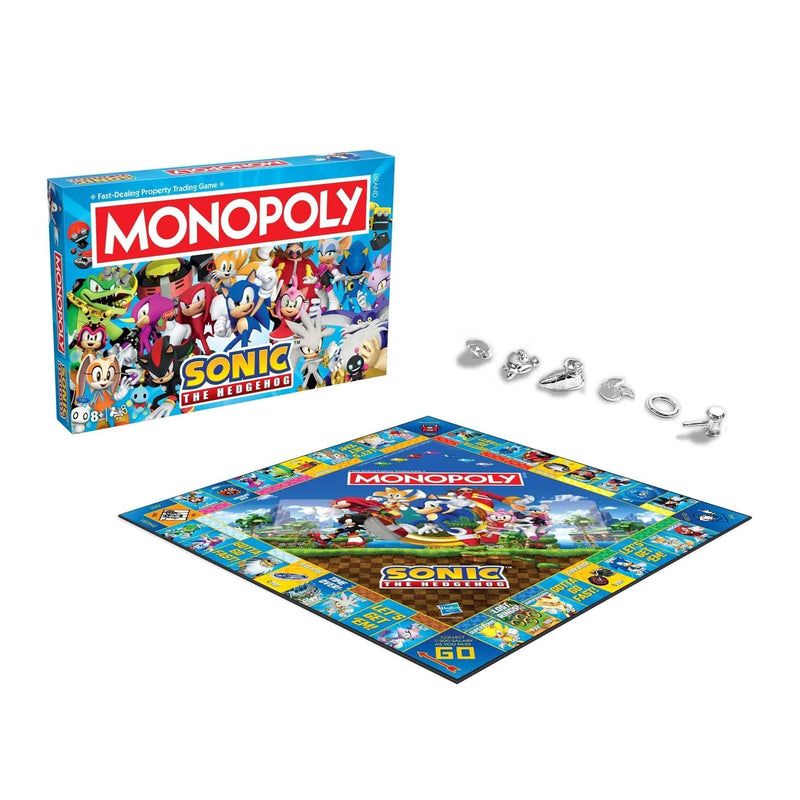 WINNING MOVES MONOPOLY SONIC THE HEDGEHOG EN 5036905056380