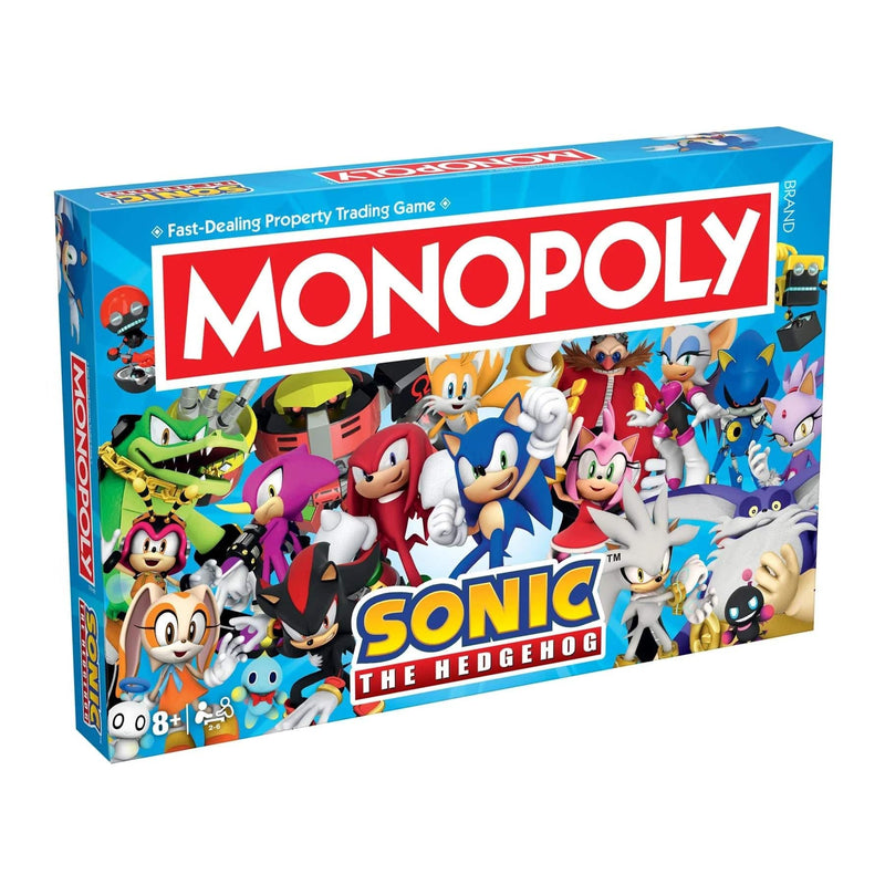 WINNING MOVES MONOPOLY SONIC THE HEDGEHOG EN 5036905056380