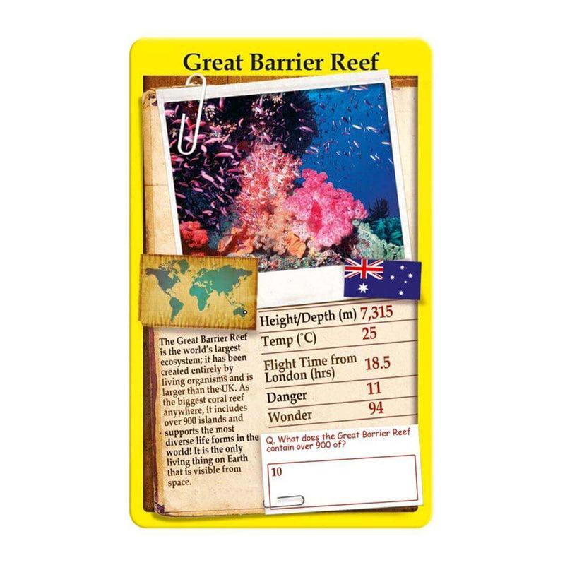 WINNING MOVES WONDERS OF THE WORLD TOP TRUMPS CARDS 5036905044400