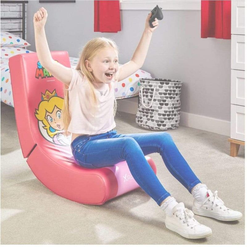 X ROCKER OFFICIAL NINTENDO SUPER MARIO ALL-STAR COLLECTION – PRINCESS PEACH GAMING CHAIR 094338200973