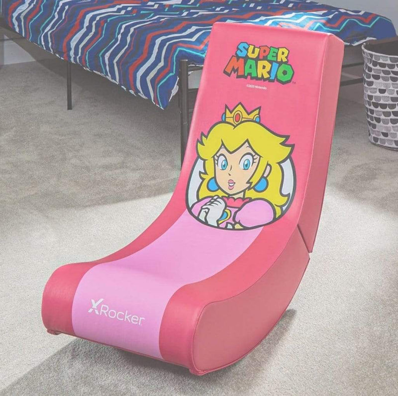 X ROCKER OFFICIAL NINTENDO SUPER MARIO ALL-STAR COLLECTION – PRINCESS PEACH GAMING CHAIR 094338200973