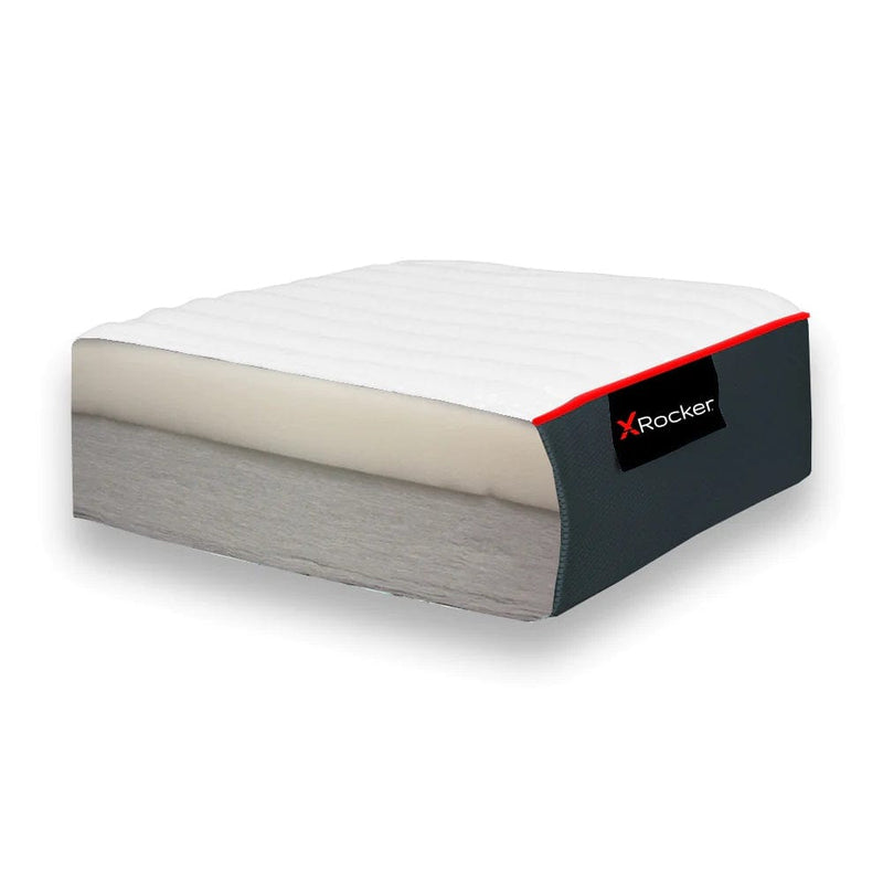 X ROCKER XCOOL FOAM MATTRESS - SINGLE BLACK/WHITE 0094338200102