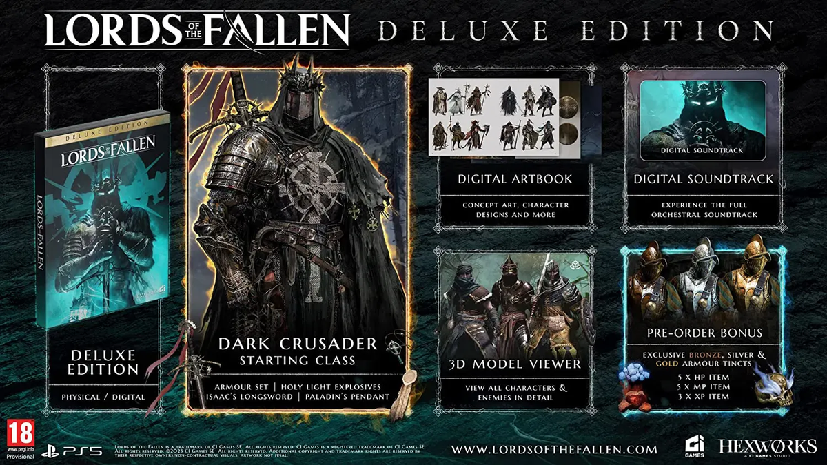 XBSX LORDS OF THE FALLEN DELUXE EDITION [ES VERSION] (Xbox Series X) 5906961191694