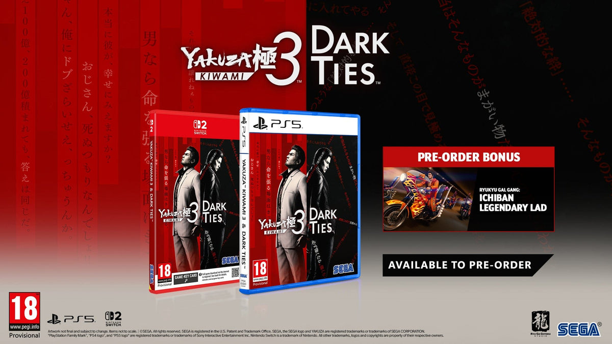 Yakuza Kiwami 3 & Dark Ties (Nintendo Switch 2) 5055277057276
