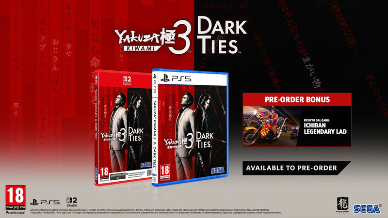 Yakuza Kiwami 3 & Dark Ties (Nintendo Switch 2) 5055277057276