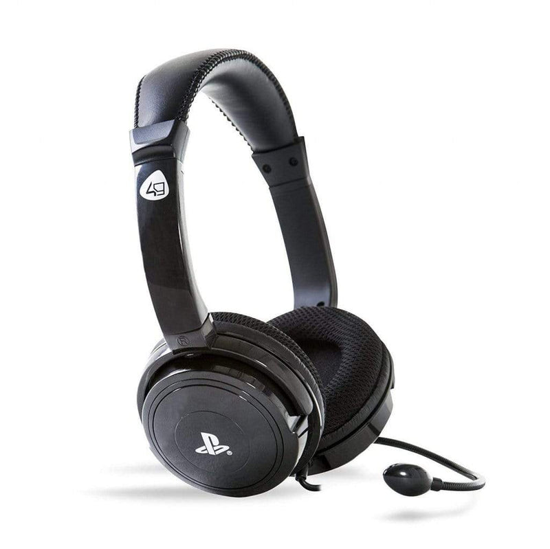 4Gamers PRO4-40 PS4 Stereo Gaming Headset - Black 5055269705703