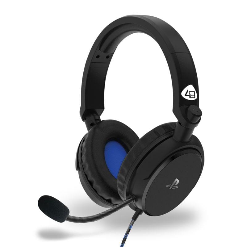 4Gamers PRO4-50S PS4 Stereo Gaming Headset - Black 5055269710691
