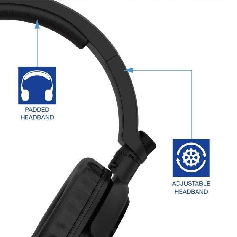 4Gamers PRO4-50S PS4 Stereo Gaming Headset - Black 5055269710691