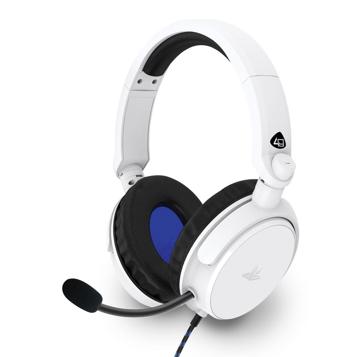 4GAMERS PRO4-50S PS4 STEREO GAMING HEADSET WHITE 5055269711292