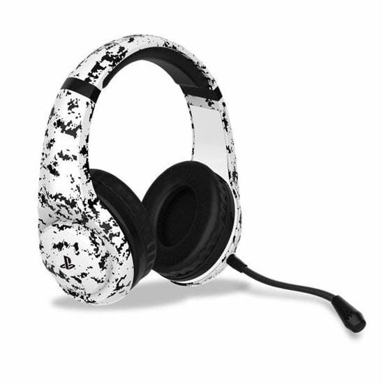 4Gamers PRO4-70 PS4 Stereo Gaming Headset - Arctic Camo 5055269709657