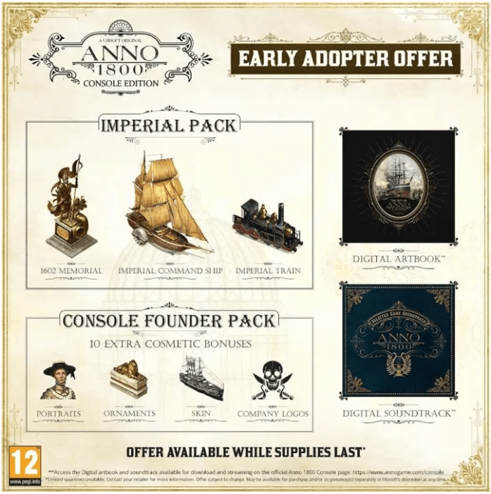 Anno 1800 - Console Edition (Playstation 5) 3307216262091