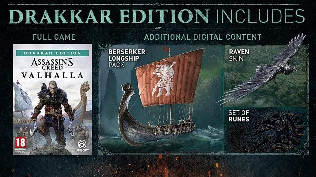 Assassin's Creed Valhalla - Drakkar Edition (PS4) 3307216168904