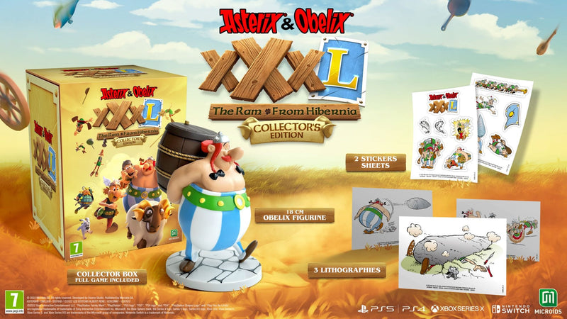 Asterix & Obelix XXXL: The Ram From Hibernia - Collectors Edition (Playstation 4) 3701529501418