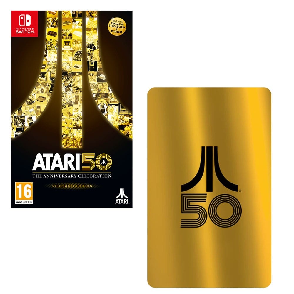 Nintendo Switch Atari 50: Steelbook Edition Atari 50: The Anniversary Celebration – Expanded Steelbook
