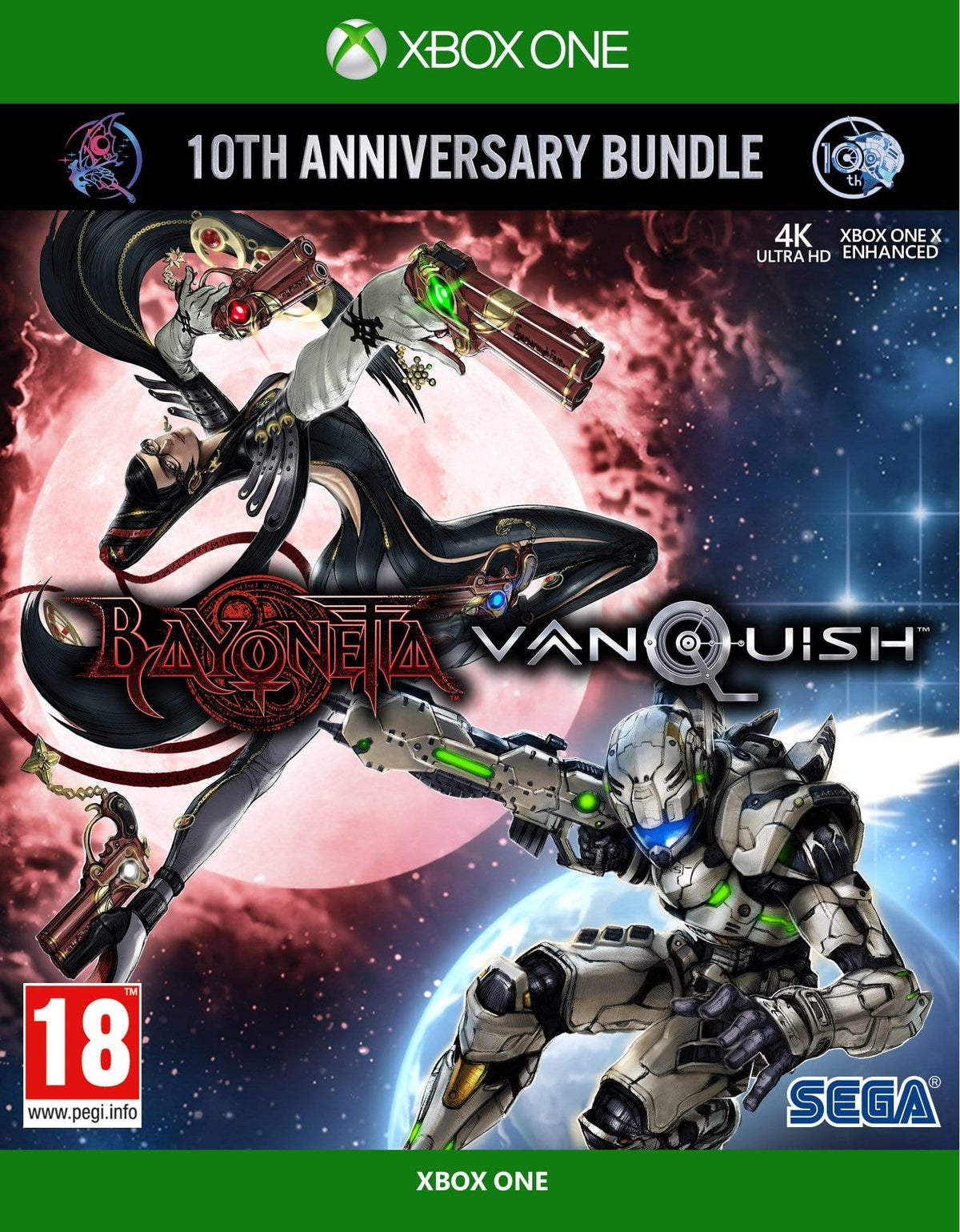 Bayonetta & Vanquish 10th Anniversary Bundle (Xone) 5055277036516