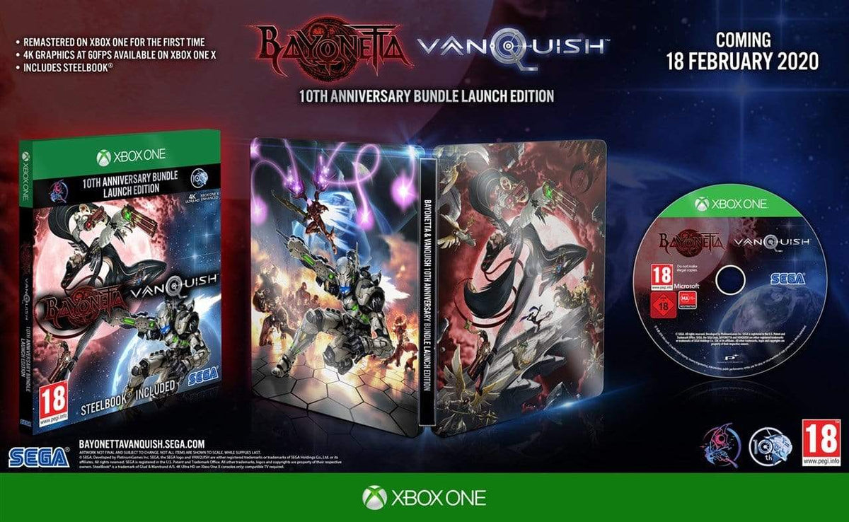 Bayonetta & Vanquish 10th Anniversary Bundle (Xone) 5055277036516