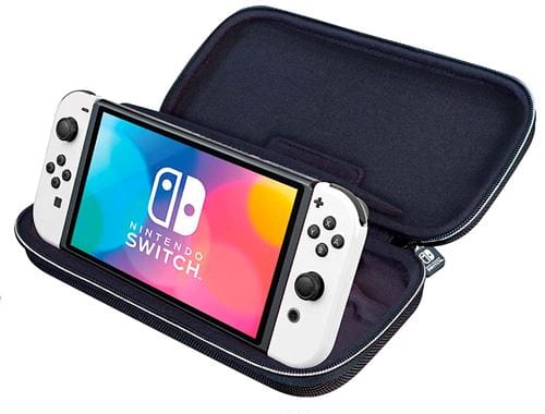 BIGBEN NINTENDO SWITCH DELUXE TRAVEL CASE WHITE 0663293112197