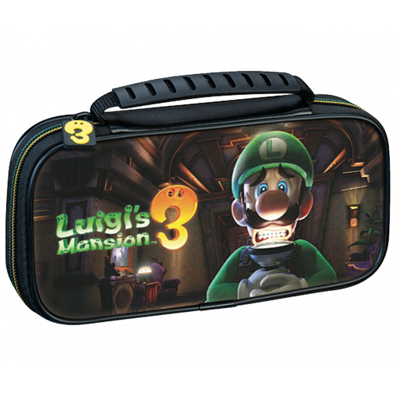 BIGBEN NINTENDO SWITCH LITE DELUXE TRAVEL CASE LUIGI MANSION 3 0663293111299