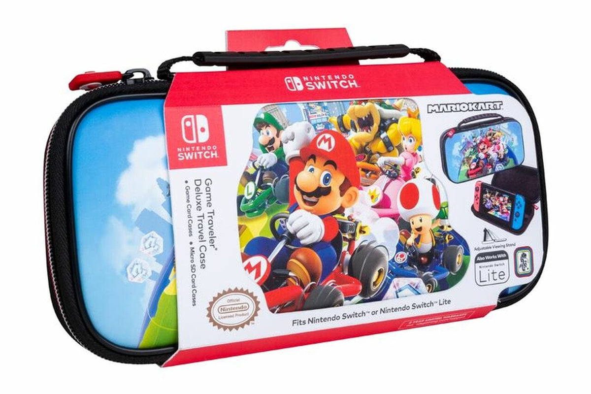 BIGBEN OFFICIAL NINTENDO SWITCH/LITE MARIO KART GAME TRAVELER PACK 0663293112074