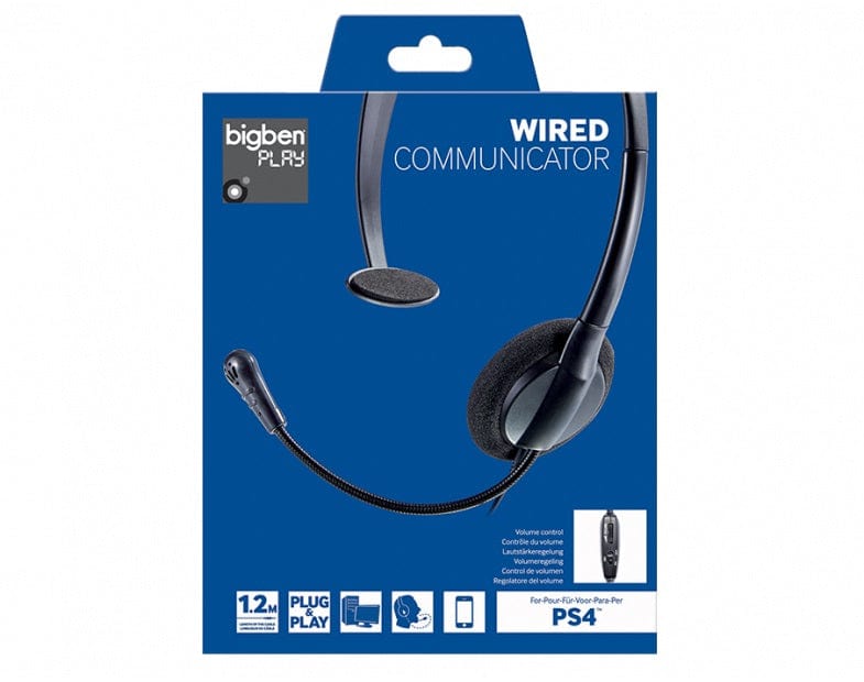 BIGBEN PS4 COMMUNICATOR HEADSET 3499550342161