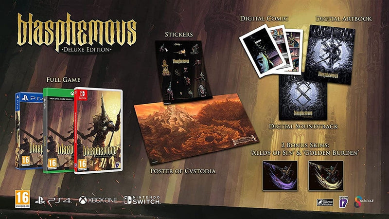 Blasphemous - Deluxe Edition (PS4) 5056208809773