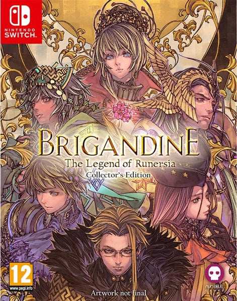 Brigandine The Legend of store Runersia Collector's Edition for Nintendo Switch