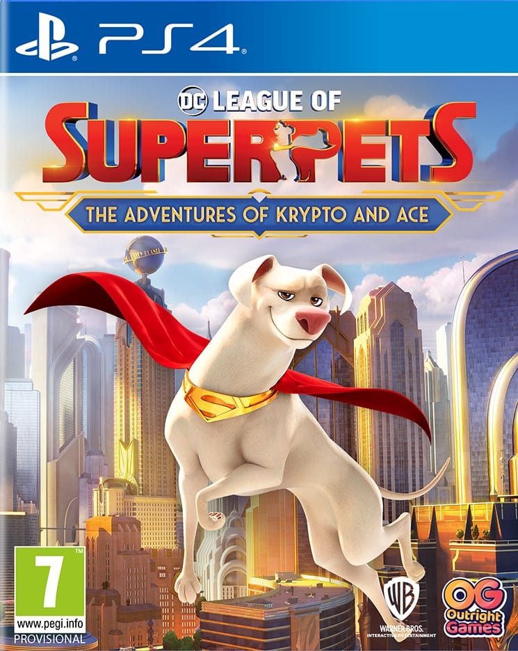 DC League of Super-Pets: The Adventures of Krypto and Ace (Playstation 4) 5060528036771