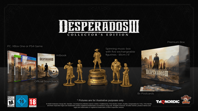 Desperados III - Collector's Edition (Xbox One) 9120080075321