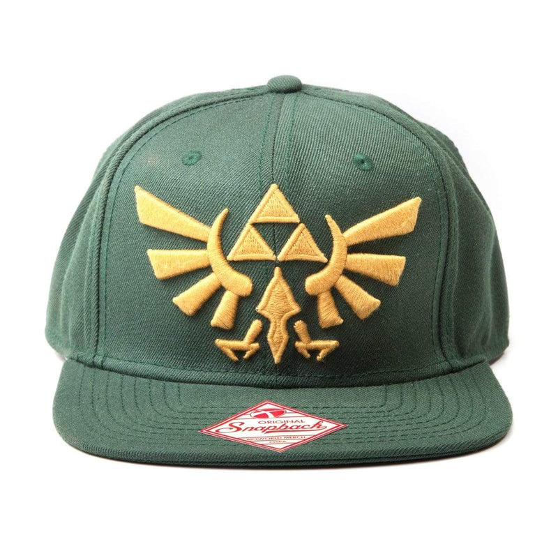 DIFUZED ZELDA - TWILIGHT PRINCESS, SNAPBACK WITH GOLDEN TRIFORCE LOGO 8718526021820