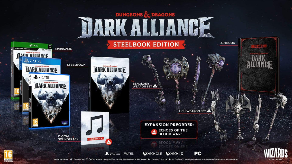 Dungeons and Dragons: Dark Alliance - Steelbook Edition (PC) 4020628701109
