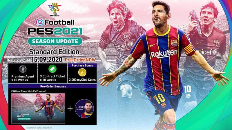 The free-to-play version of the eFootball PES 2021 SEASON UPDATE