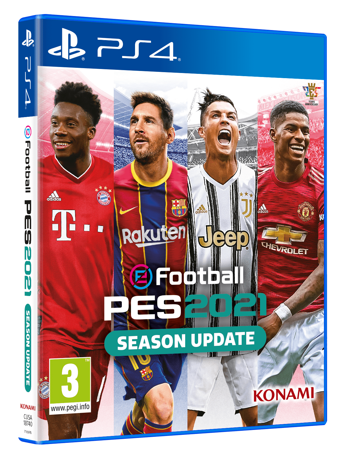 eFootball PES 2021 Season Update (PS4) 4012927105184