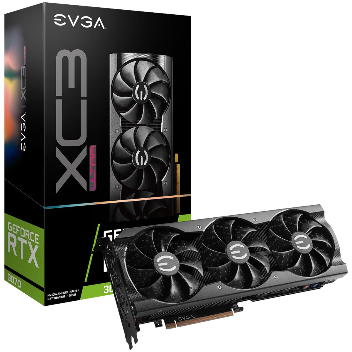 EVGA GEFORCE RTX 3070 XC3 LHR ULTRA GAMING 4250812443212