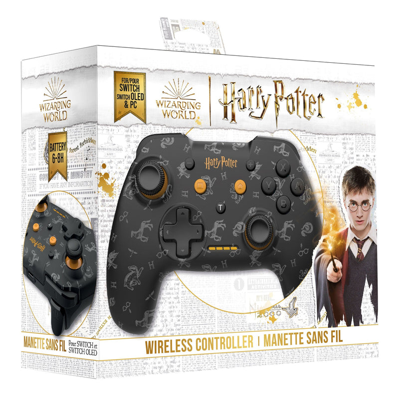 OFFICIAL HARRY POTTER - WIRELESS SWITCH CONTROLLER - GRYFFINDOR – BLAC –  igabiba