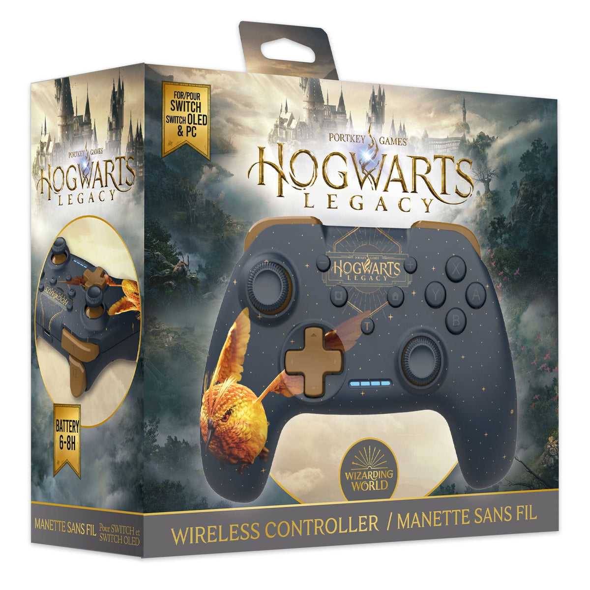 F&G HOGWARTS LEGACY - WIRELESS SWITCH CONTROLLER - DARK BLUE 3760178625111