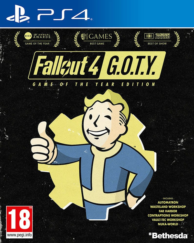 FALLOUT 4 GAME OF THE YEAR EDITION (Playstation 4) 5055856418658