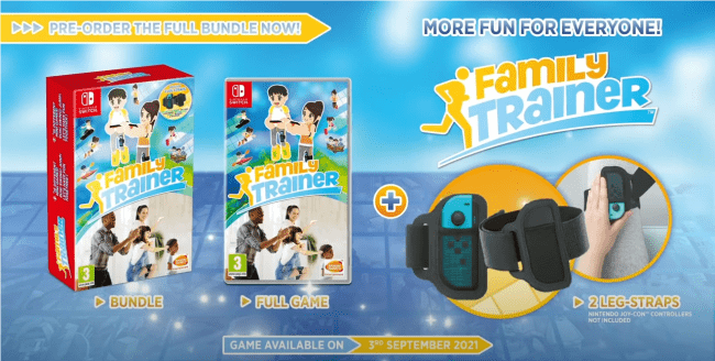 Family Trainer - Leg Strap Bundle (Nintendo Switch) 3391892014938