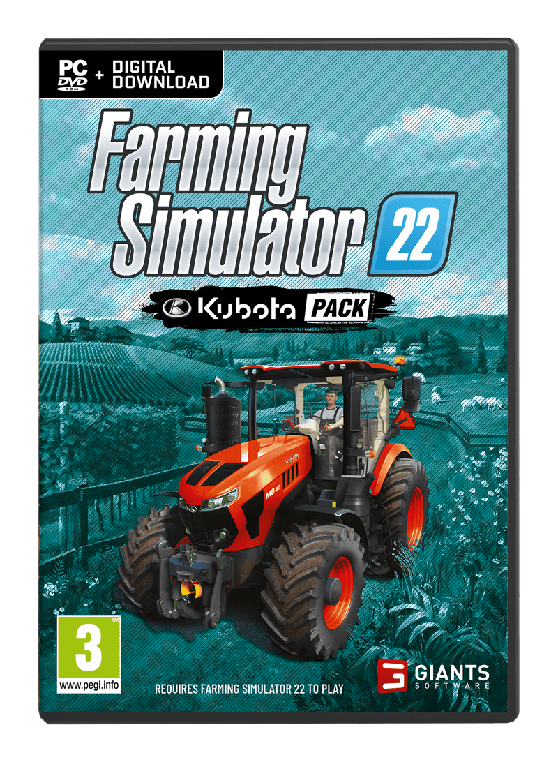 Farming Simulator 22 - Kubota Expansion Pack (PC) 4064635100418